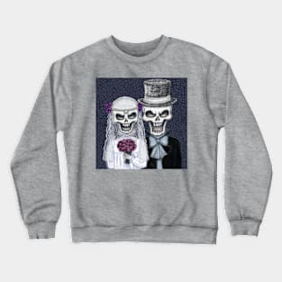 Skull Wedding Dolls Portrait Crewneck Sweatshirt